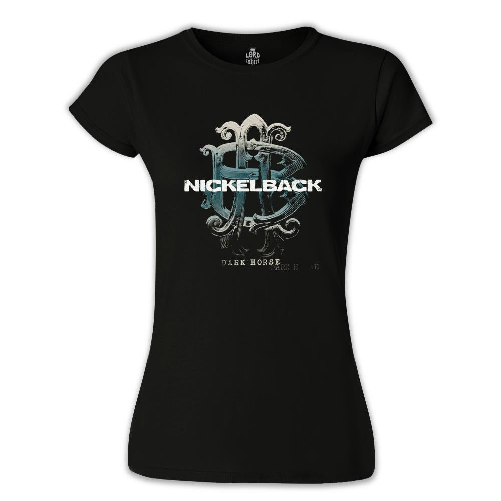 Nickelback - Dark Horse Siyah Kadın Tshirt