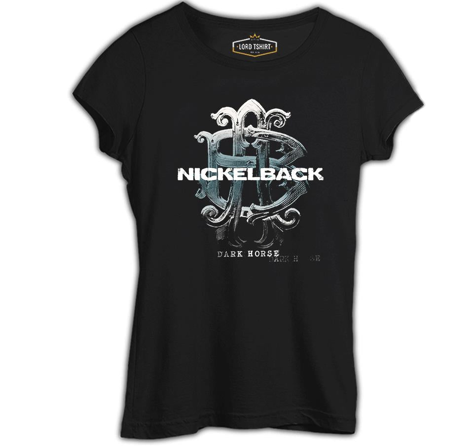 Nickelback - Dark Horse Siyah Kadın Tshirt