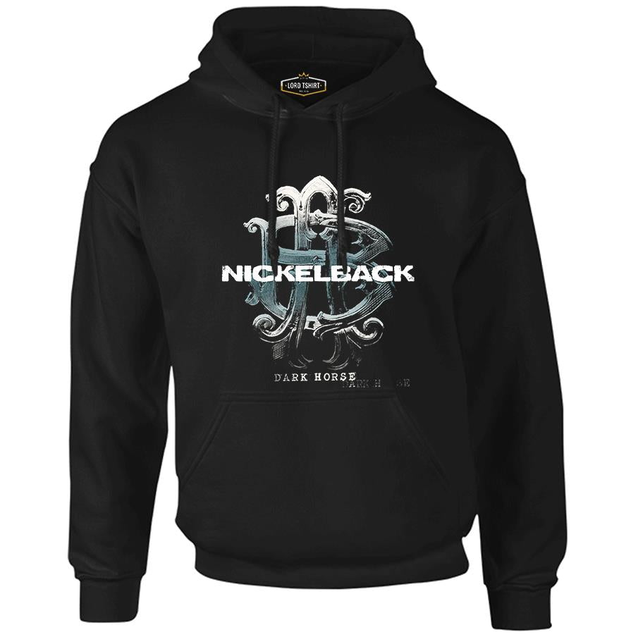 Nickelback - Dark Horse Siyah Erkek Fermuarsız Kapşonlu