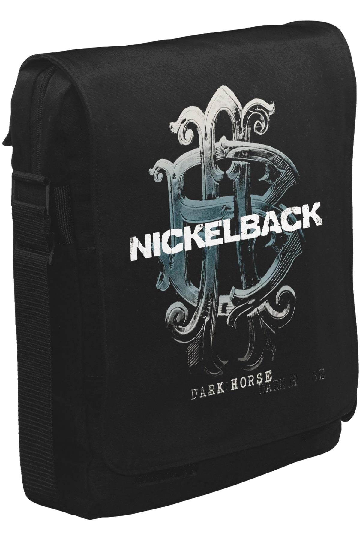 Nickelback - Dark Horse Unisex Siyah Postacı Çanta