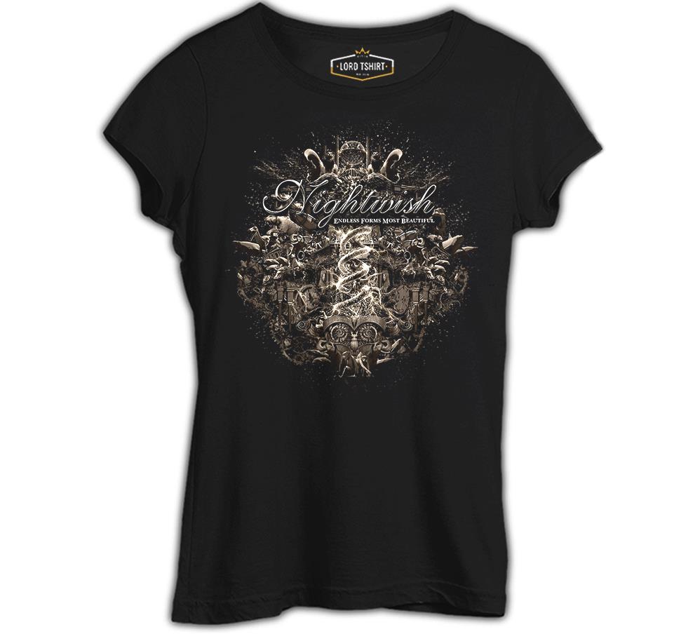 Nightwish - Endless Forms Most Beautiful Black Women's Tshirt