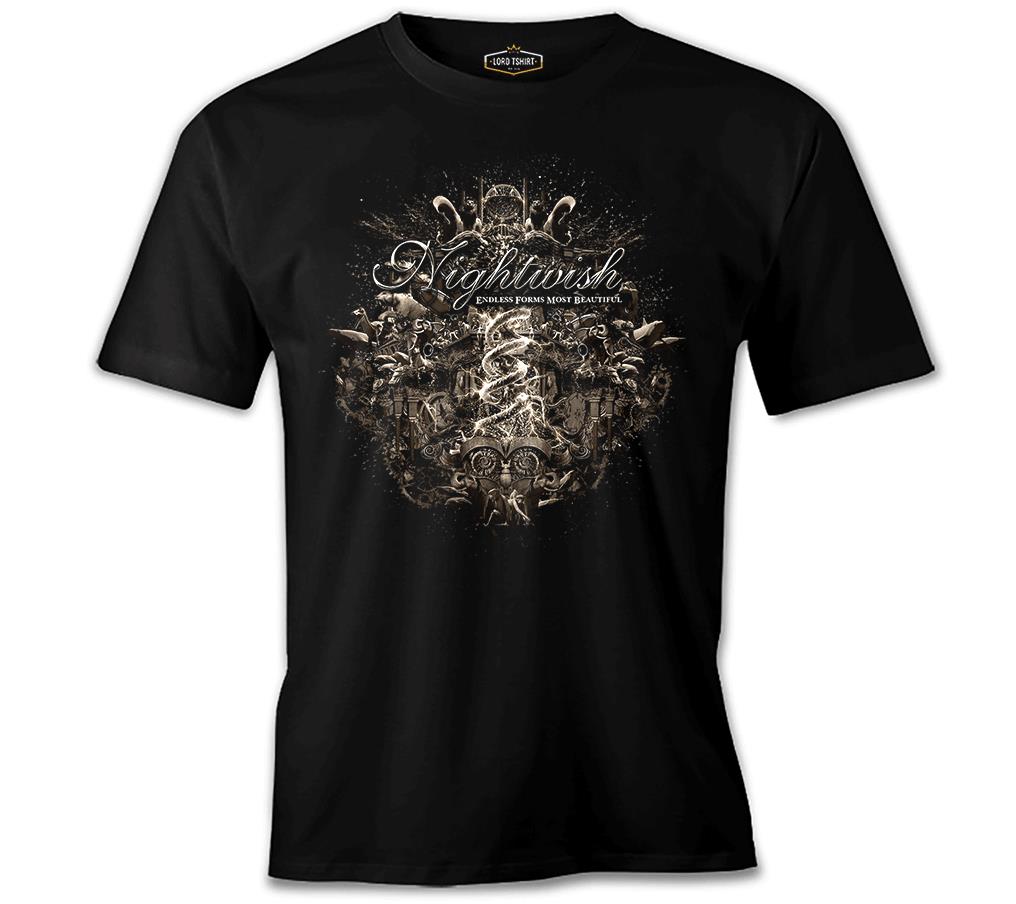 Nightwish - Endless Forms Most Beautiful Siyah Erkek Tshirt