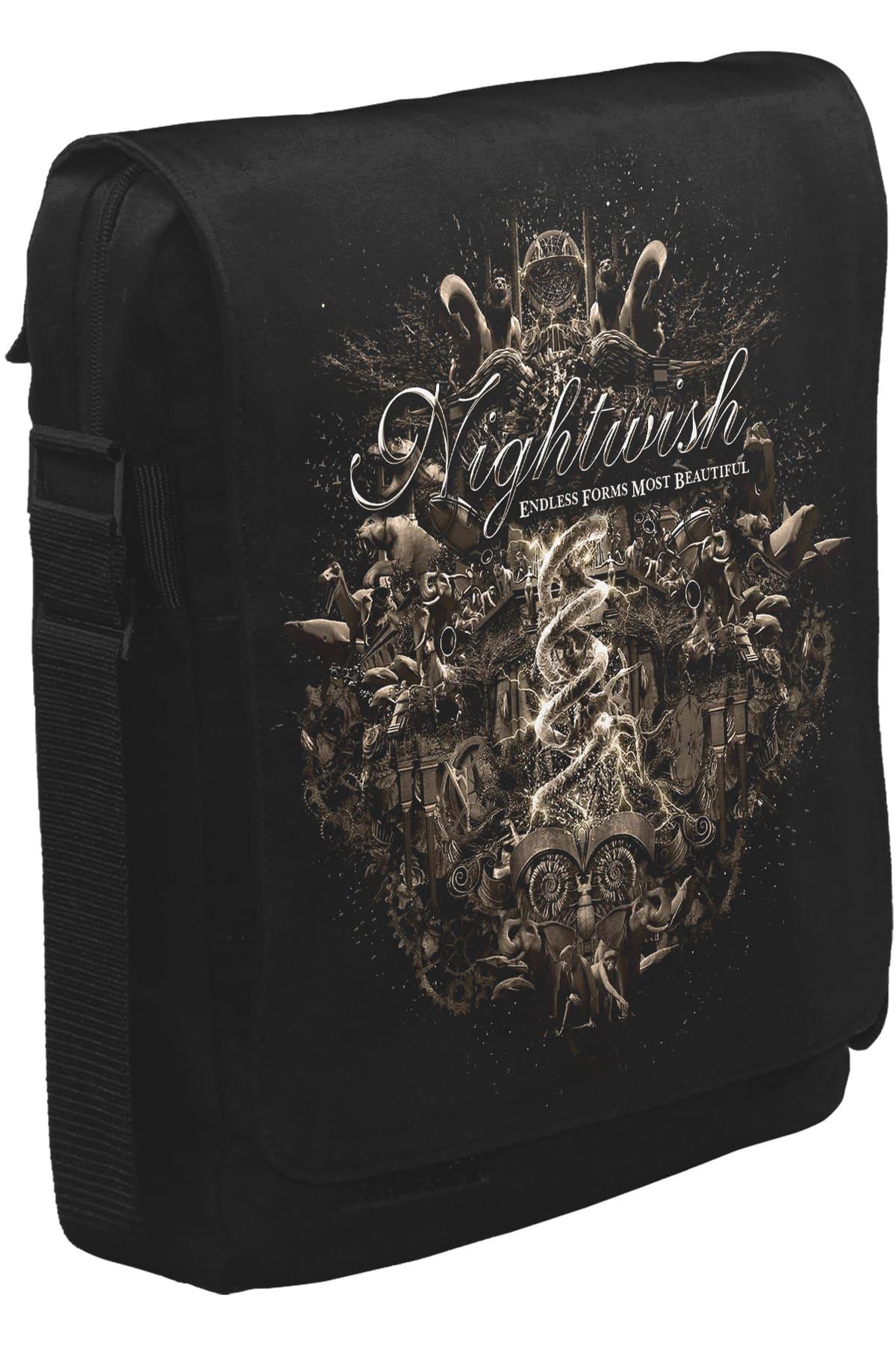 Nightwish - Endless Forms Most Beautiful Unisex Siyah Postacı Çanta