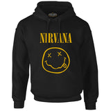 Nirvana - Come As You Are Siyah Erkek Fermuarsız Kapşonlu