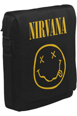 Nirvana - Come As You Are Unisex Siyah Postacı Çanta