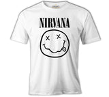 Nirvana - Logo White Men's Tshirt 