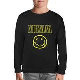 Nirvana Black Kids Sweatshirt