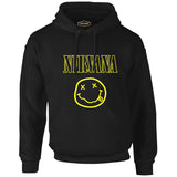 Nirvana Siyah Erkek Fermuarsız Kapşonlu