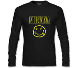 Nirvana Siyah Erkek Sweatshirt