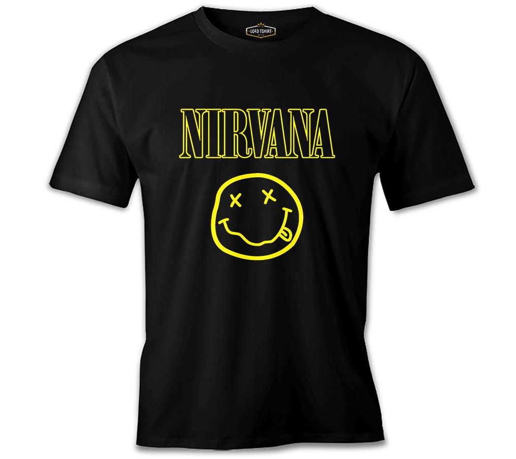 Nirvana Siyah Erkek Tshirt