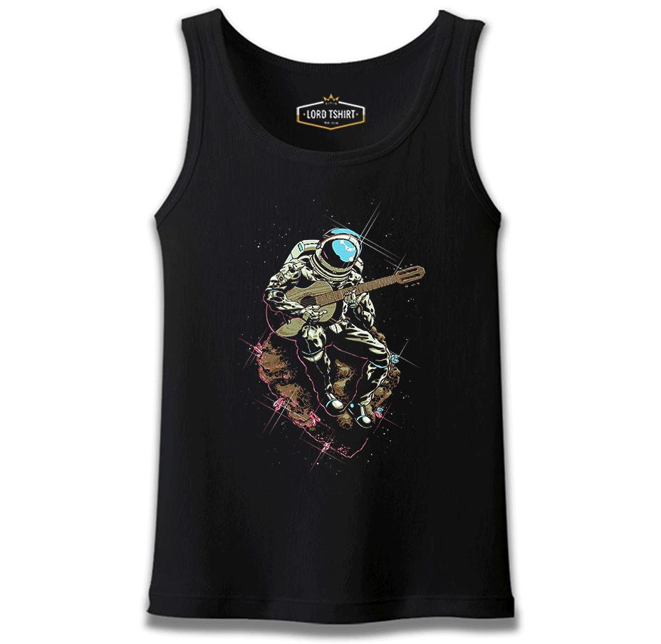 Notes in Space Siyah Erkek Atlet