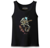 Notes in Space Siyah Erkek Atlet