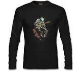 Notes in Space Black Men's Sweatshirt 