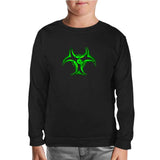 Nuclear Reactor Black Kids Sweatshirt