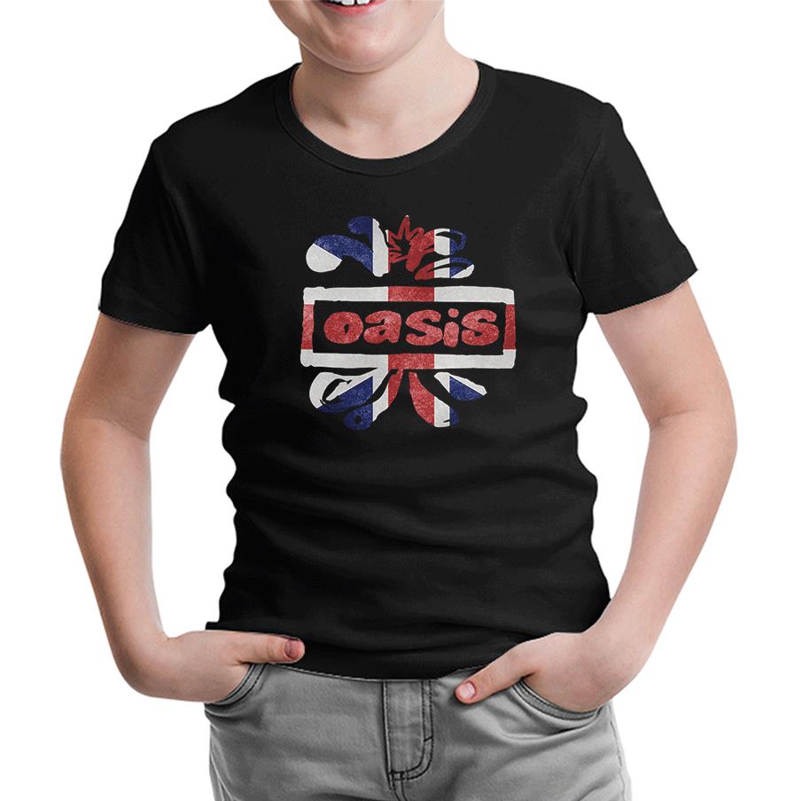 Oasis Logo Siyah Çocuk Tshirt