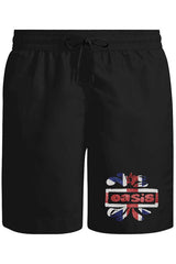 Oasis Logo Unisex Siyah Şort