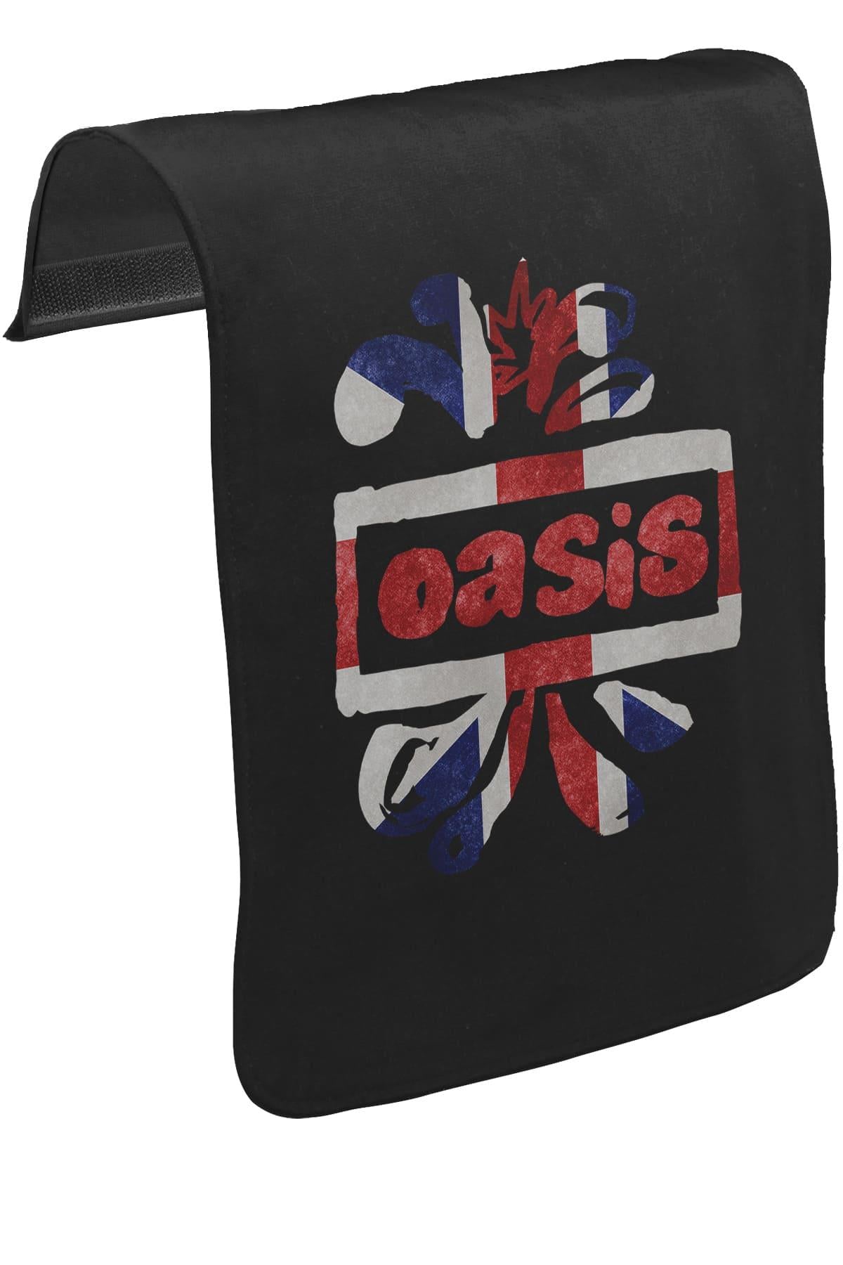 Oasis Logo Unisex Siyah Tak-Çıkar Postacı Çanta Kapağı CK-464