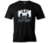 Official Sleep Tshirt Panda Sleeping Black Men's Tshirt