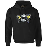 School and Science - Physics and Electron Black Men's Zipperless Hoodie