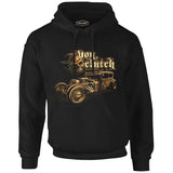 Old Car Black Men's Zipperless Hoodie