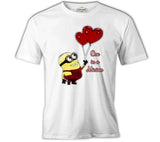One in a Minion - Hearts White Men's T-Shirt