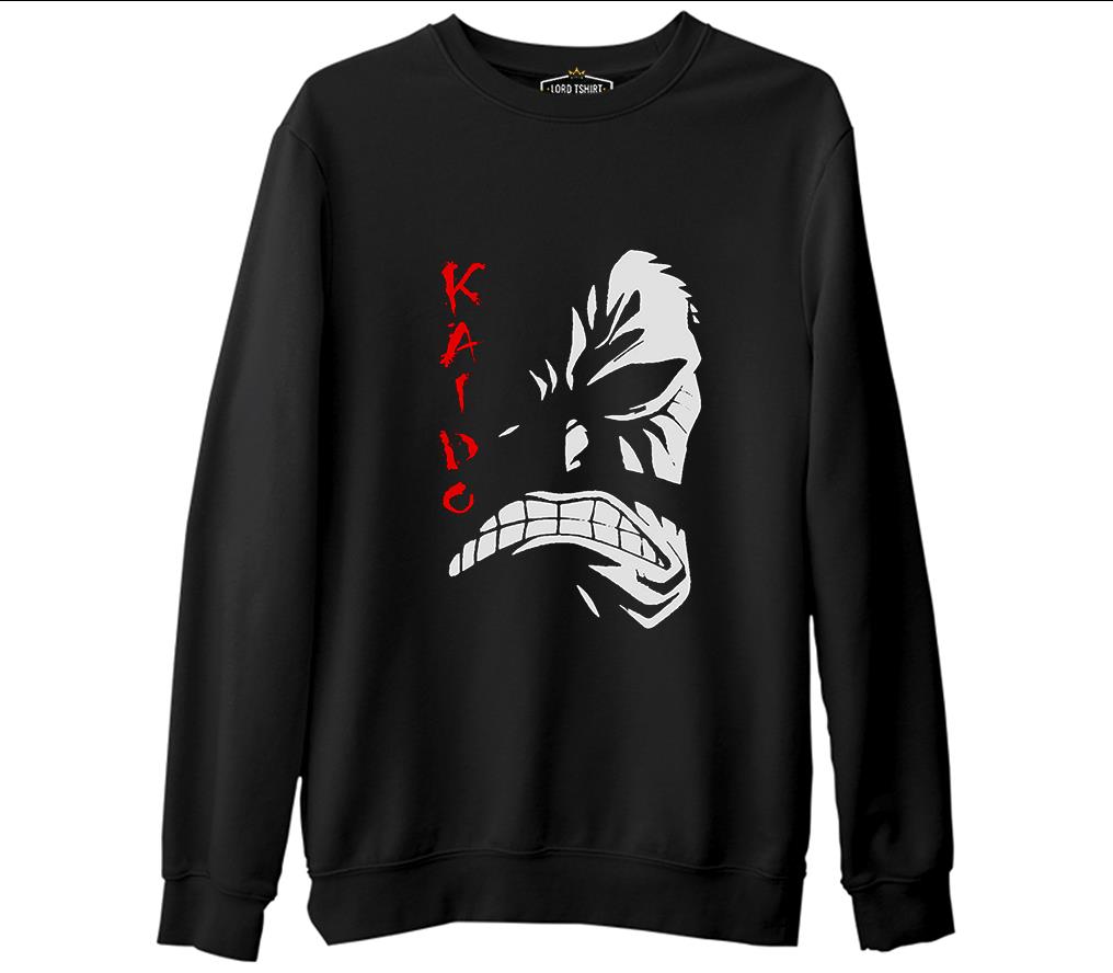 One Piece - Kaido Black Men's Thick Sweatshirt
