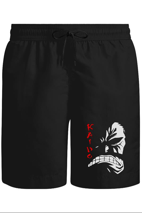 One Piece - Kaido Unisex Siyah Şort