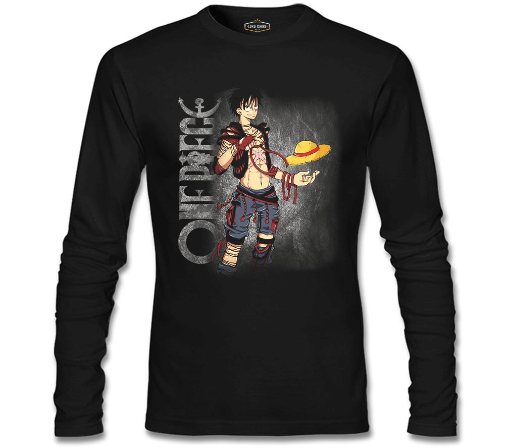 One Piece - Luffy Black Men's Sweatshirt