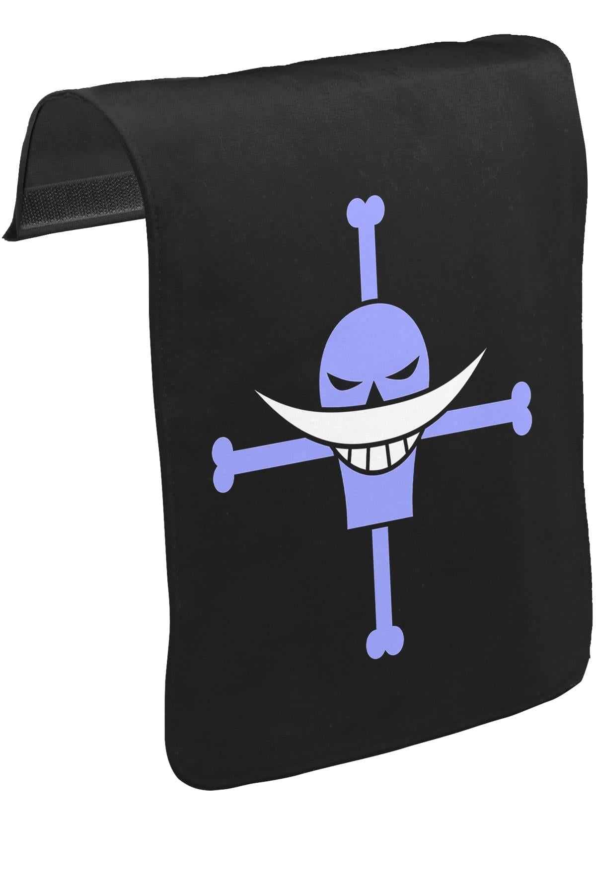 One Piece - Roger Unisex Siyah Tak-Çıkar Postacı Çanta Kapağı CK-420
