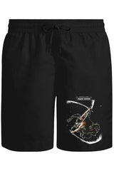 One Piece - Rononoa Hunter Unisex Siyah Şort