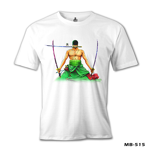 One Piece - Roronoa Zoro Sword White Men's Tshirt 