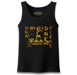 One Piece - Straw Hat Black Men's Undershirt