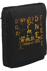 One Piece - Straw Hat Unisex Siyah Postacı Çanta