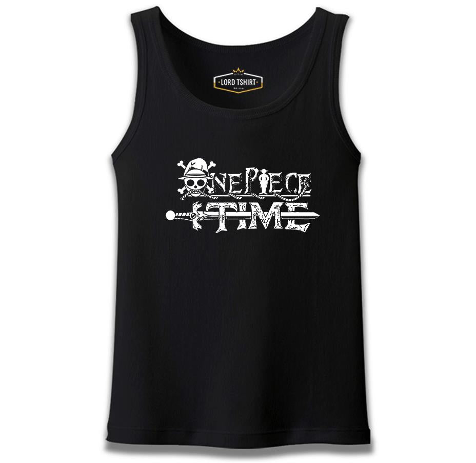 One Piece - Time Black Men's Undershirt