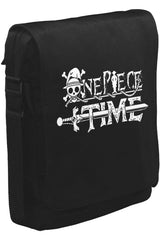 One Piece - Time Unisex Black Messenger Bag 