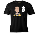 One Punch Man - OK Black Men's Tshirt