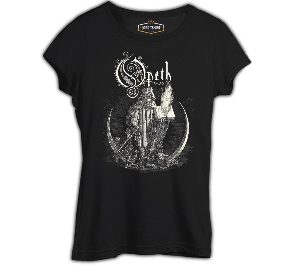 Opeth - Ghost Reveries 2 Siyah Kadın Tshirt