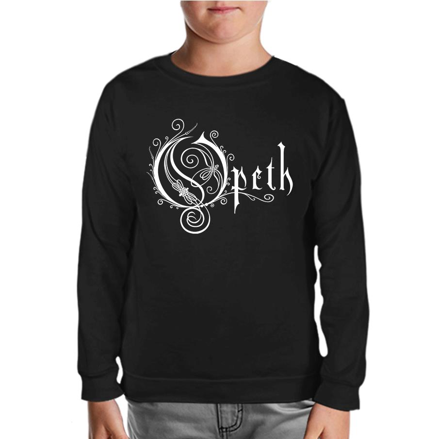Opeth Logo Black Kids Sweatshirt
