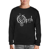 Opeth Logo Black Kids Sweatshirt