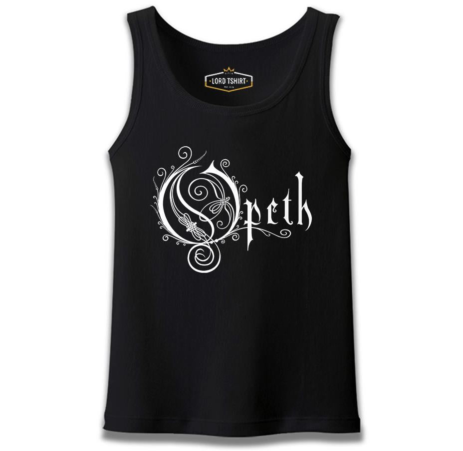 Opeth Logo Siyah Erkek Atlet
