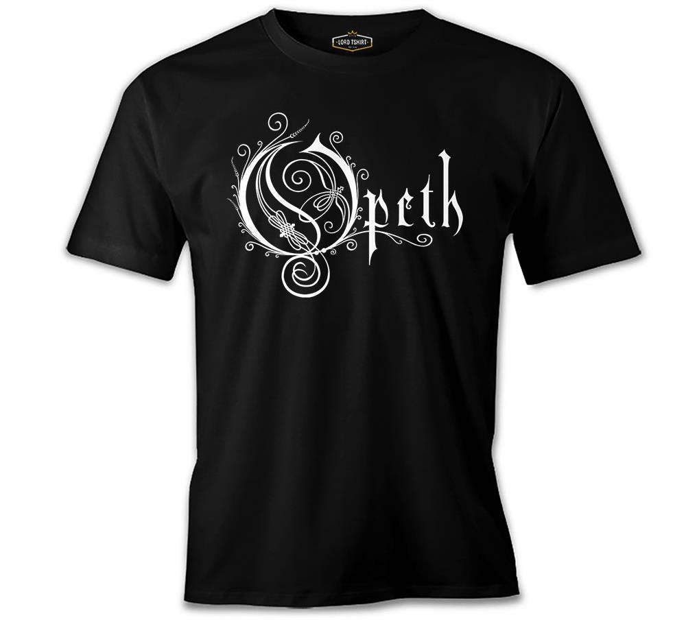 Opeth Logo Siyah Erkek Tshirt