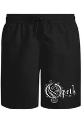 Opeth Logo Unisex Siyah Şort