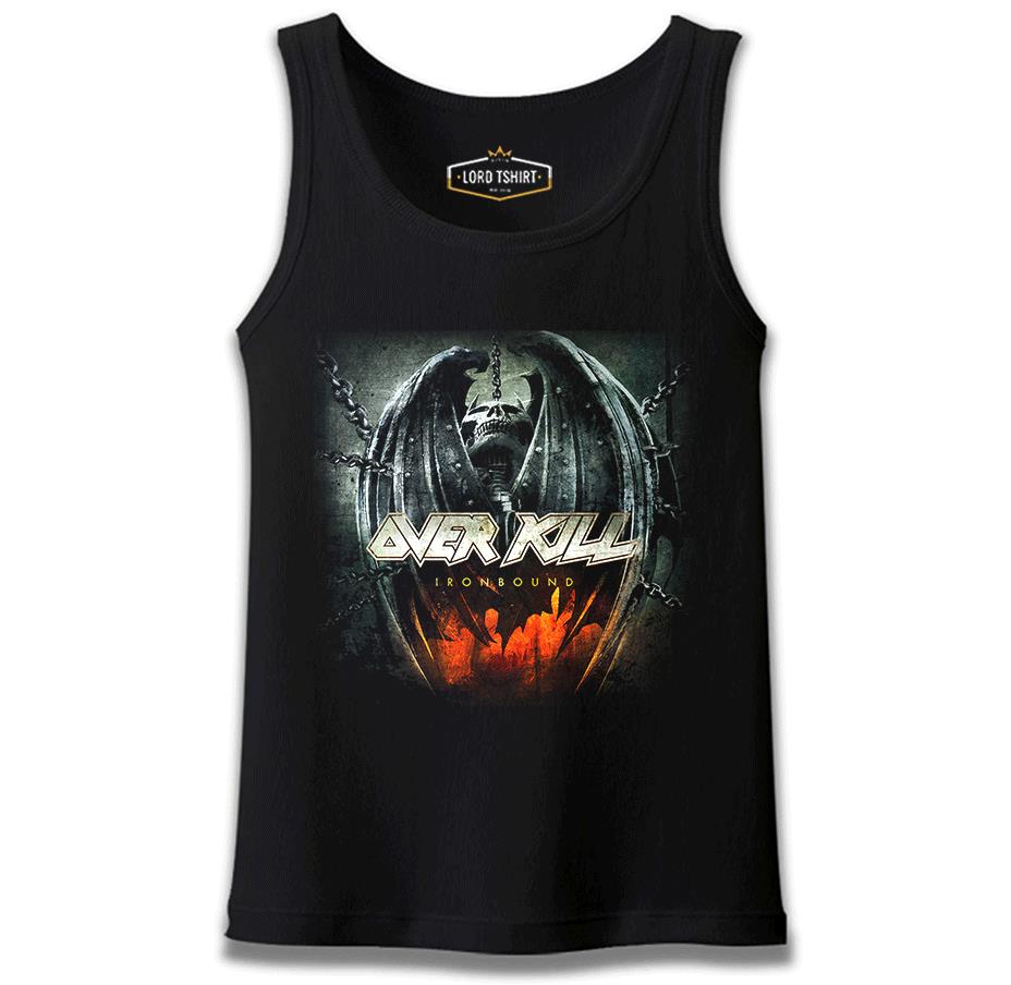 Overkill - Iron Bound Siyah Erkek Atlet