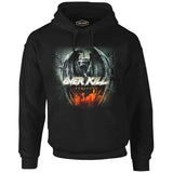 Overkill - Iron Bound Siyah Erkek Fermuarsız Kapşonlu