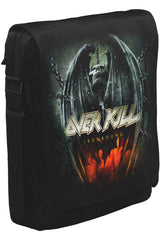 Overkill - Iron Bound Unisex Siyah Postacı Çanta