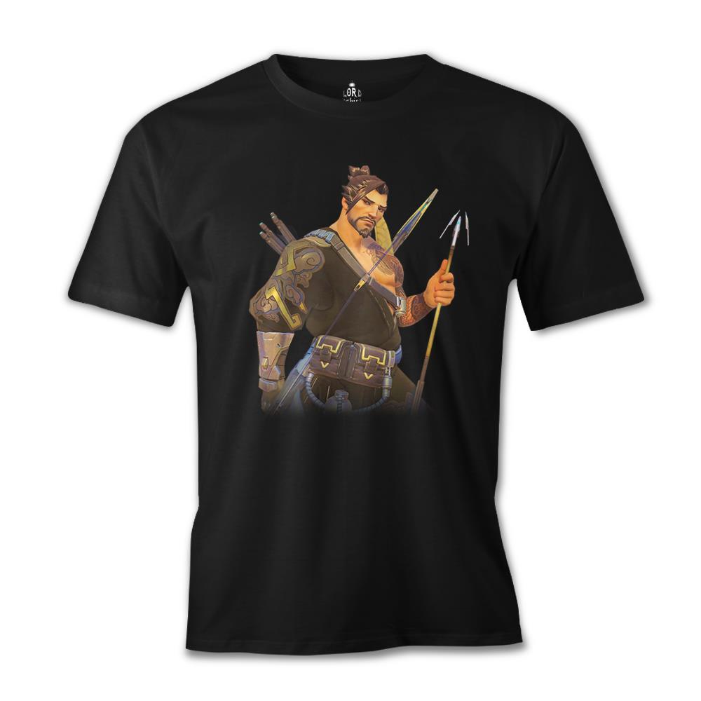 Overwatch - Hanzo Black Men's Tshirt