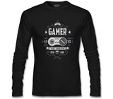 Oyun - 1990 Players Siyah Erkek Sweatshirt