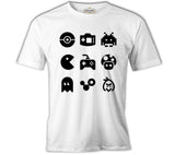 Game Logo - 90's White Men's Tshirt