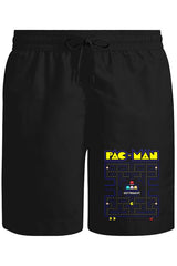Pac-Man - Get Ready Unisex Siyah Şort
