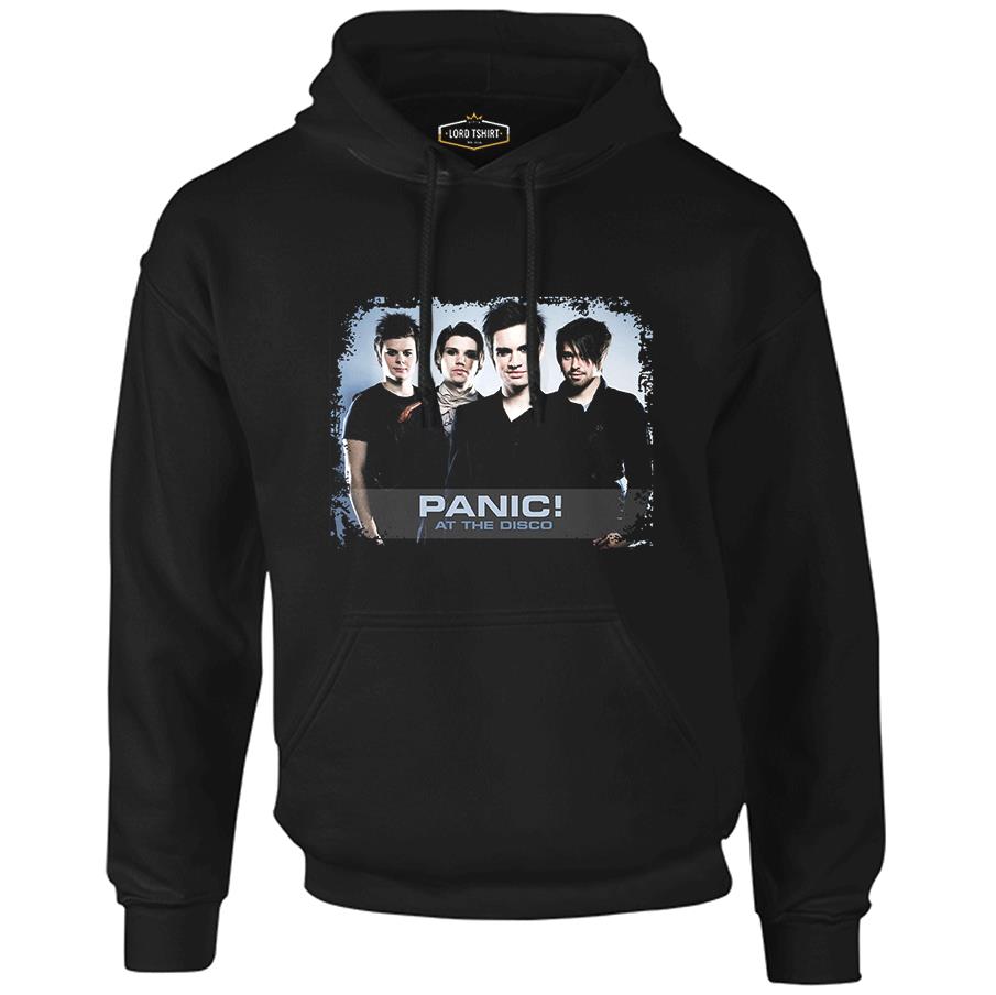 Panic! at the Disco Black Men's Zipperless Hoodie